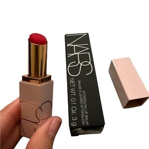 NARS Afterglow Lip Balm — Bright Cherry Red